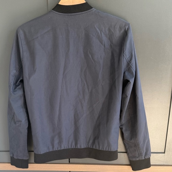 Massimo Dutti Navy Bomber Jacket • M/4 - Picture 9 of 9